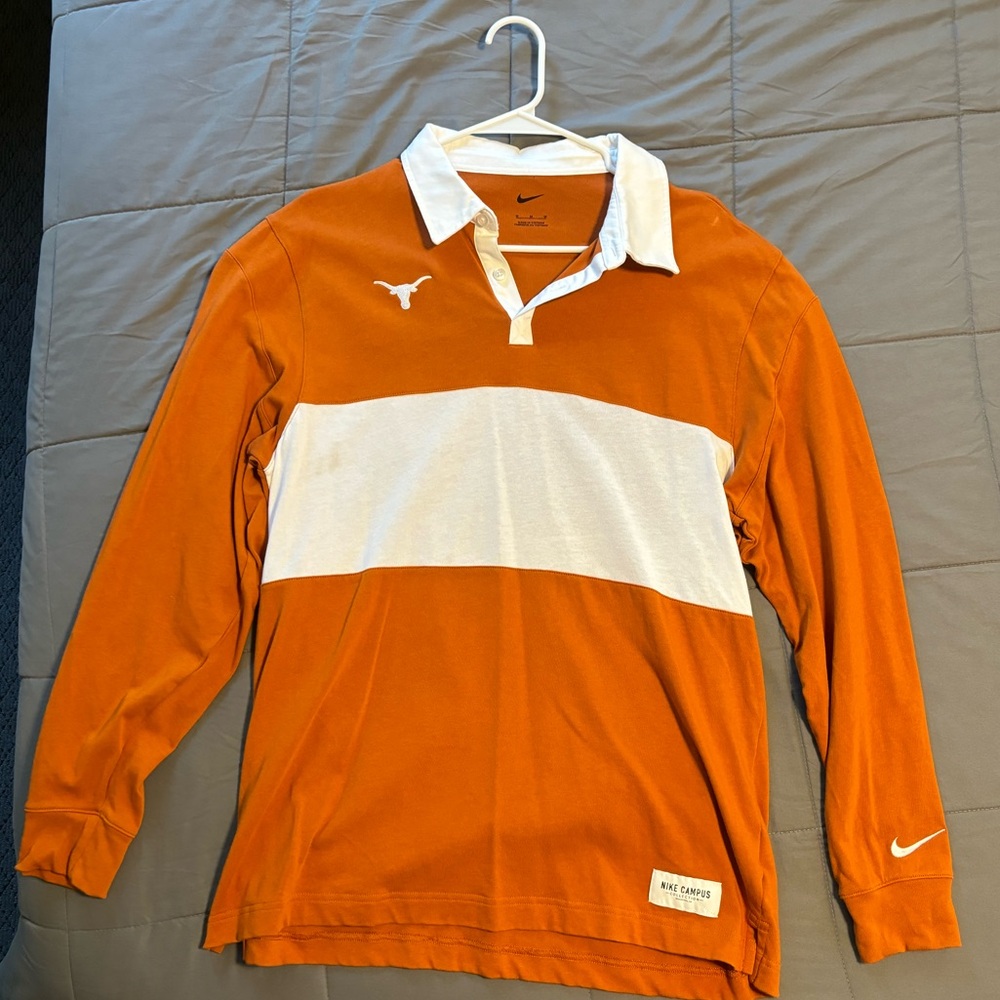 Texas Longhorns Nike Long sleeve Polo shirt